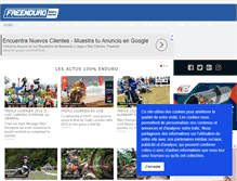 Tablet Screenshot of freenduro.com